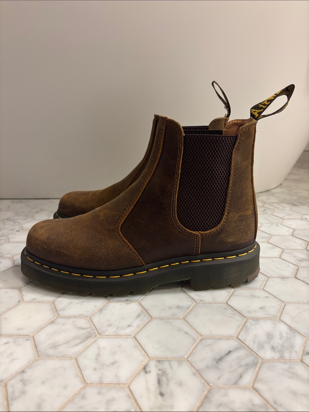 Dr. Martens Chelsea Boots with Elastic Side Panels